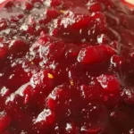 Cranberry Sauce With Orange Zest