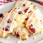 Cranberry White Chocolate Scones
