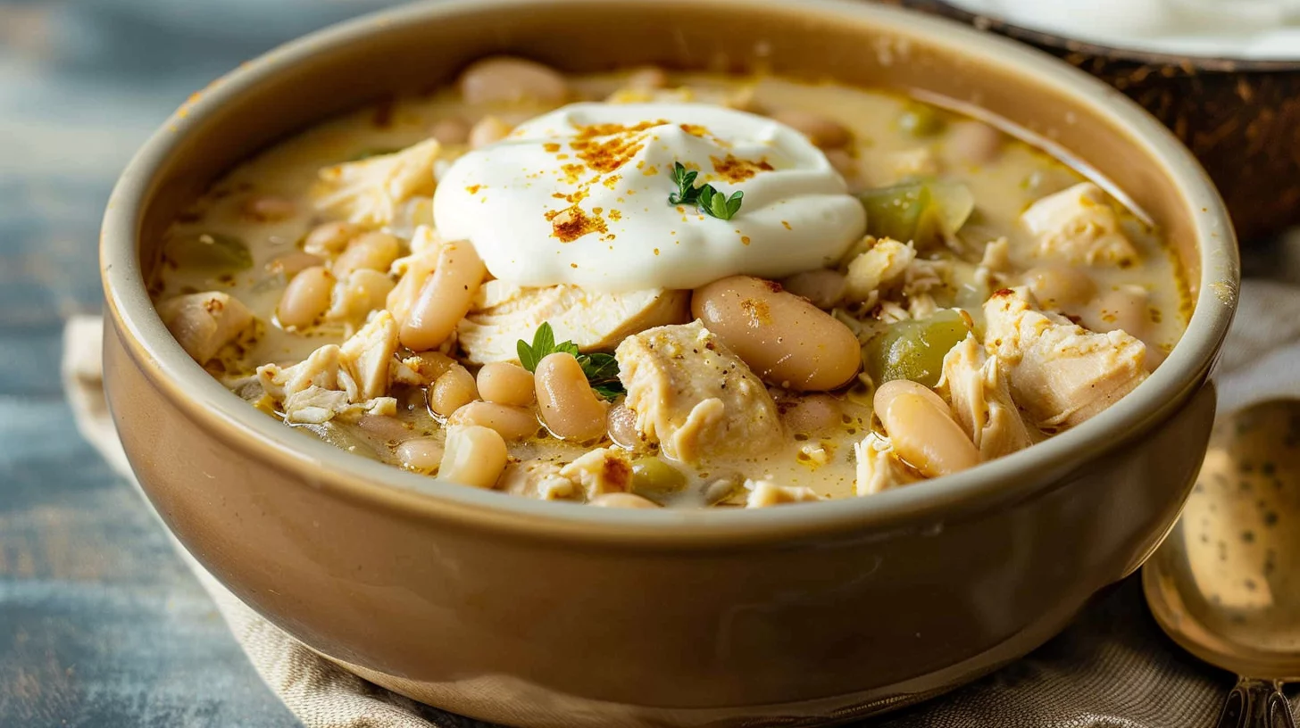 Creamy White Chicken Chili