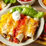 Easy Cheesy Ground Beef Enchiladas