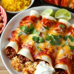 Easy Cheesy Ground Beef Enchiladas