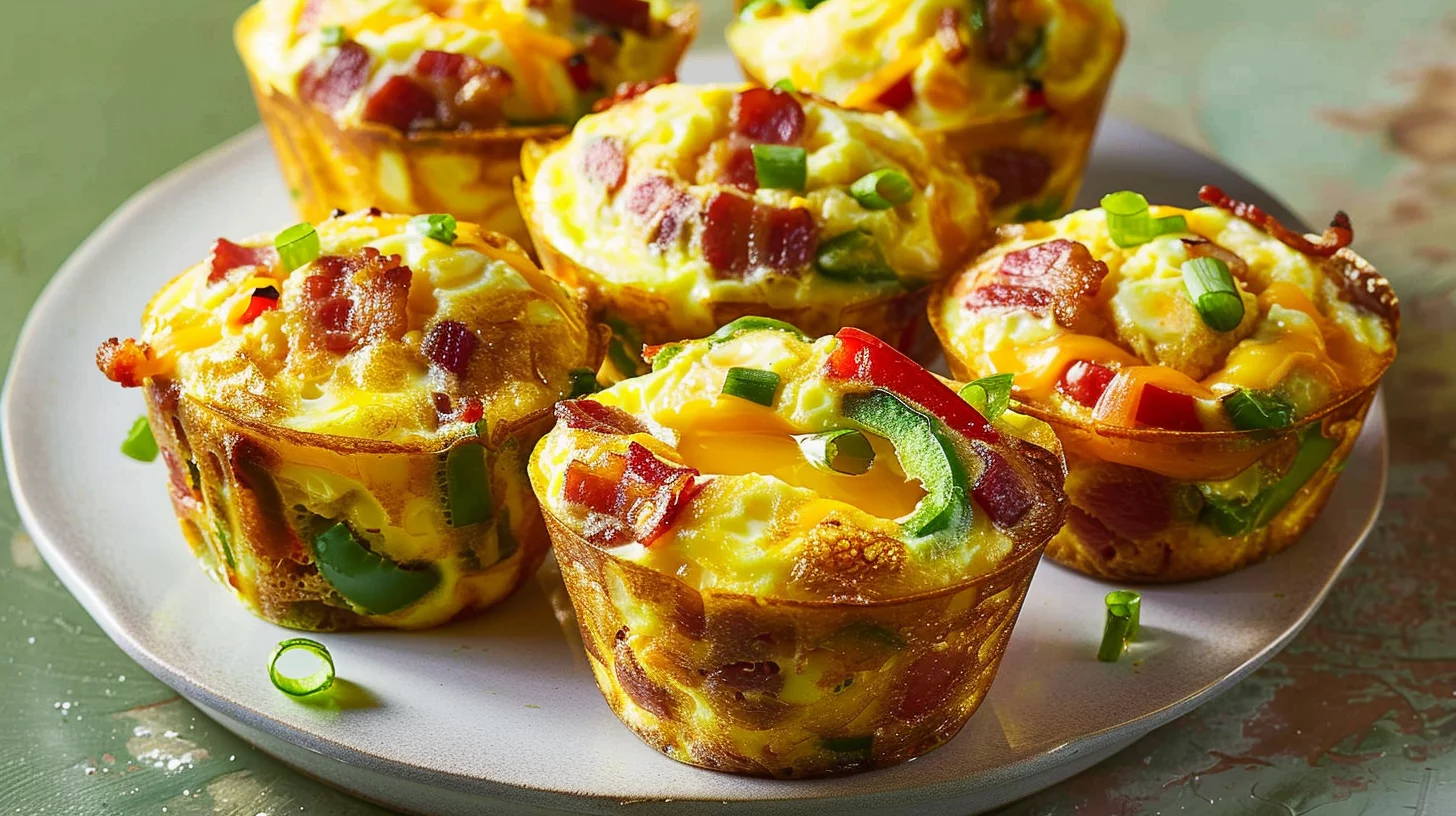 Egg Muffins For On The Go Breakfast