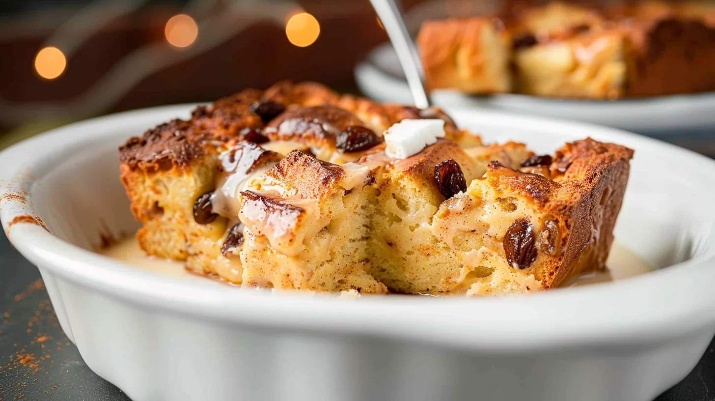 Eggnog Bread Pudding