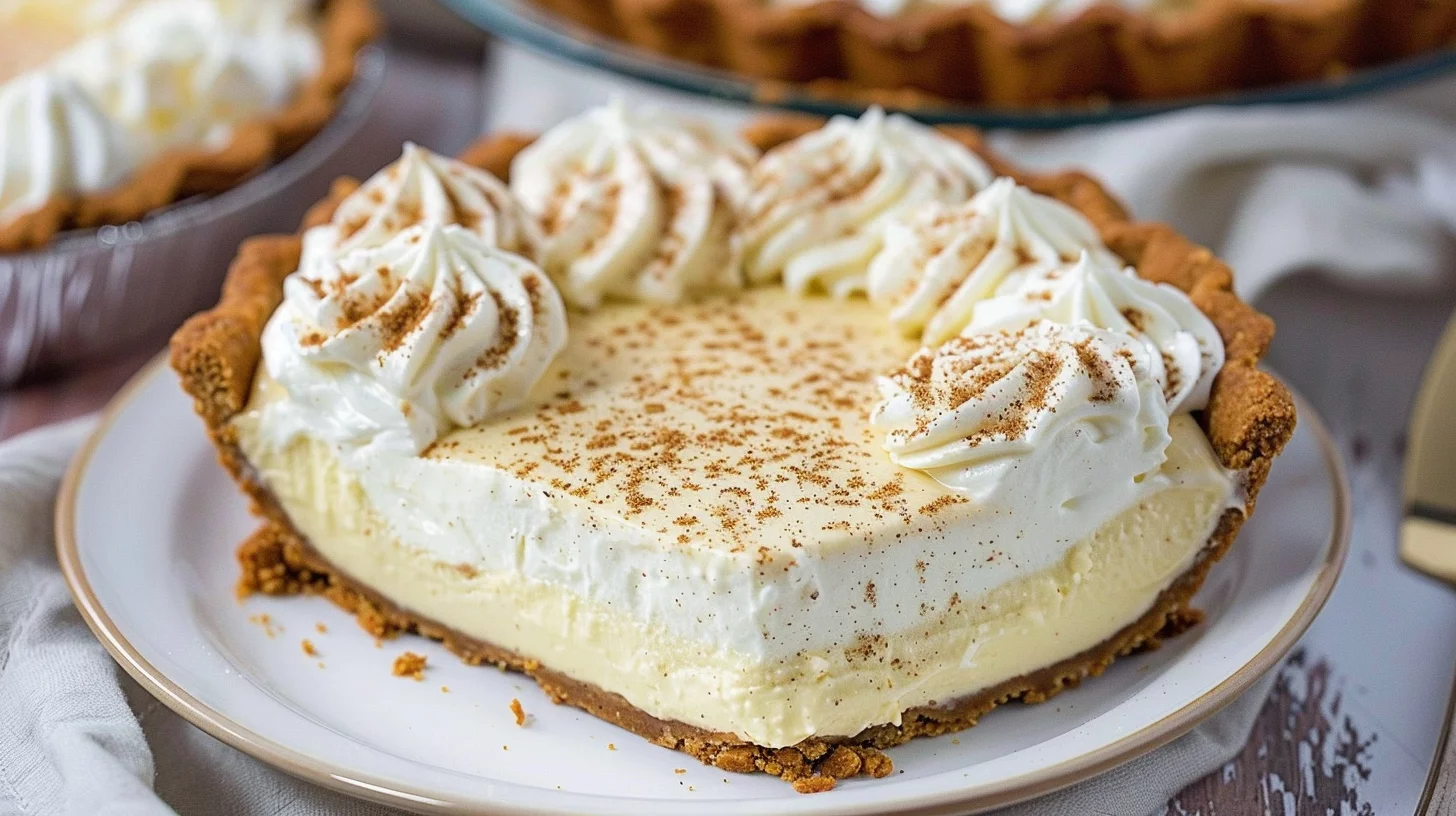 Eggnog Cream Pie