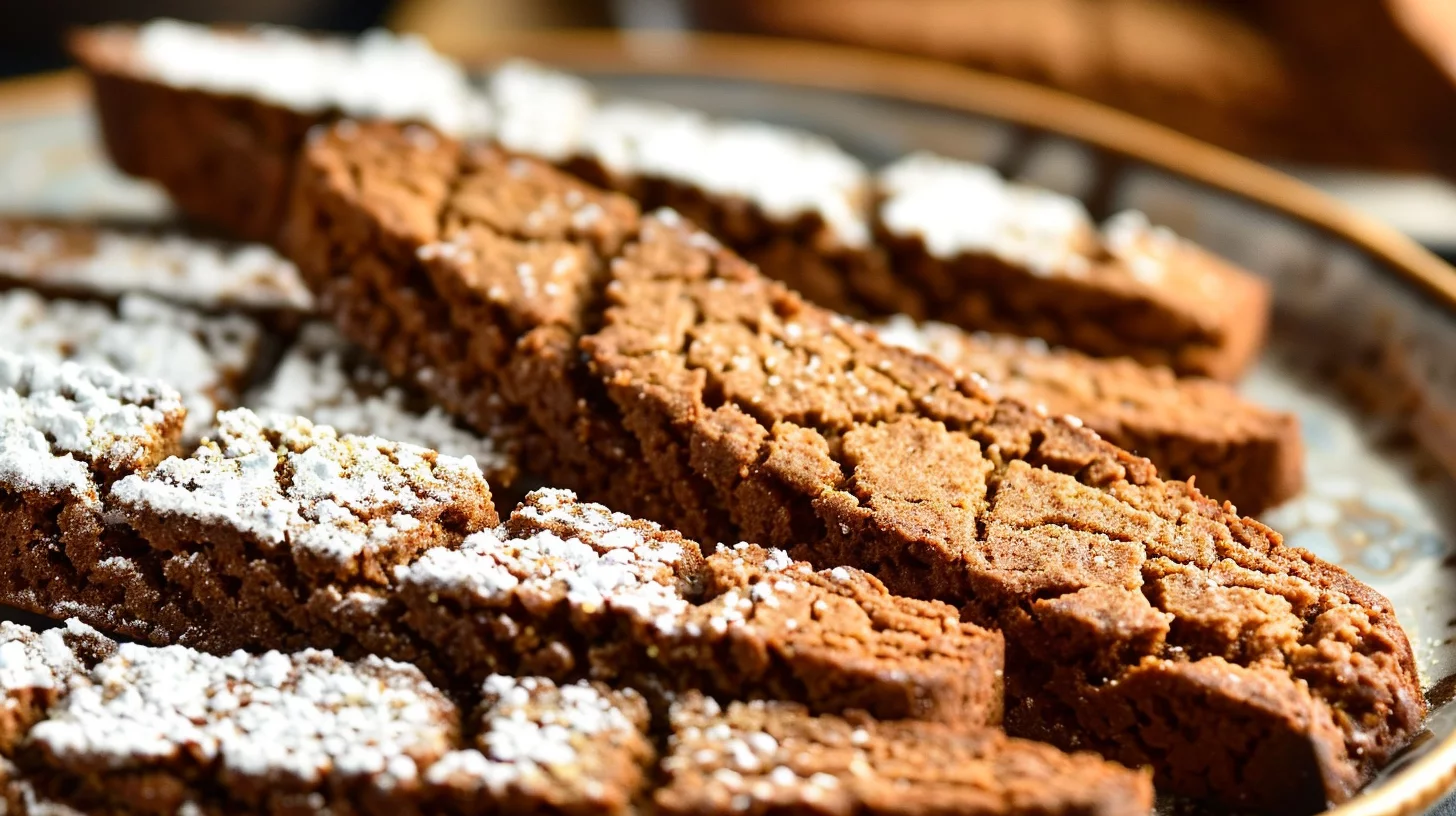 Gingerbread Biscotti