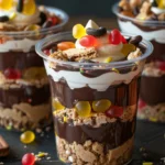 Haunted Graveyard Pudding Cups