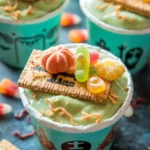 Haunted Graveyard Pudding Cups