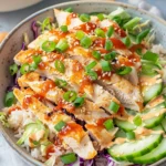 Healthy Bang Bang Chicken Bowl