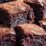 Healthy Chocolate Zucchini Brownies