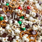 Holiday Popcorn Snack Mix