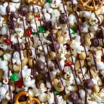 Holiday Popcorn Snack Mix