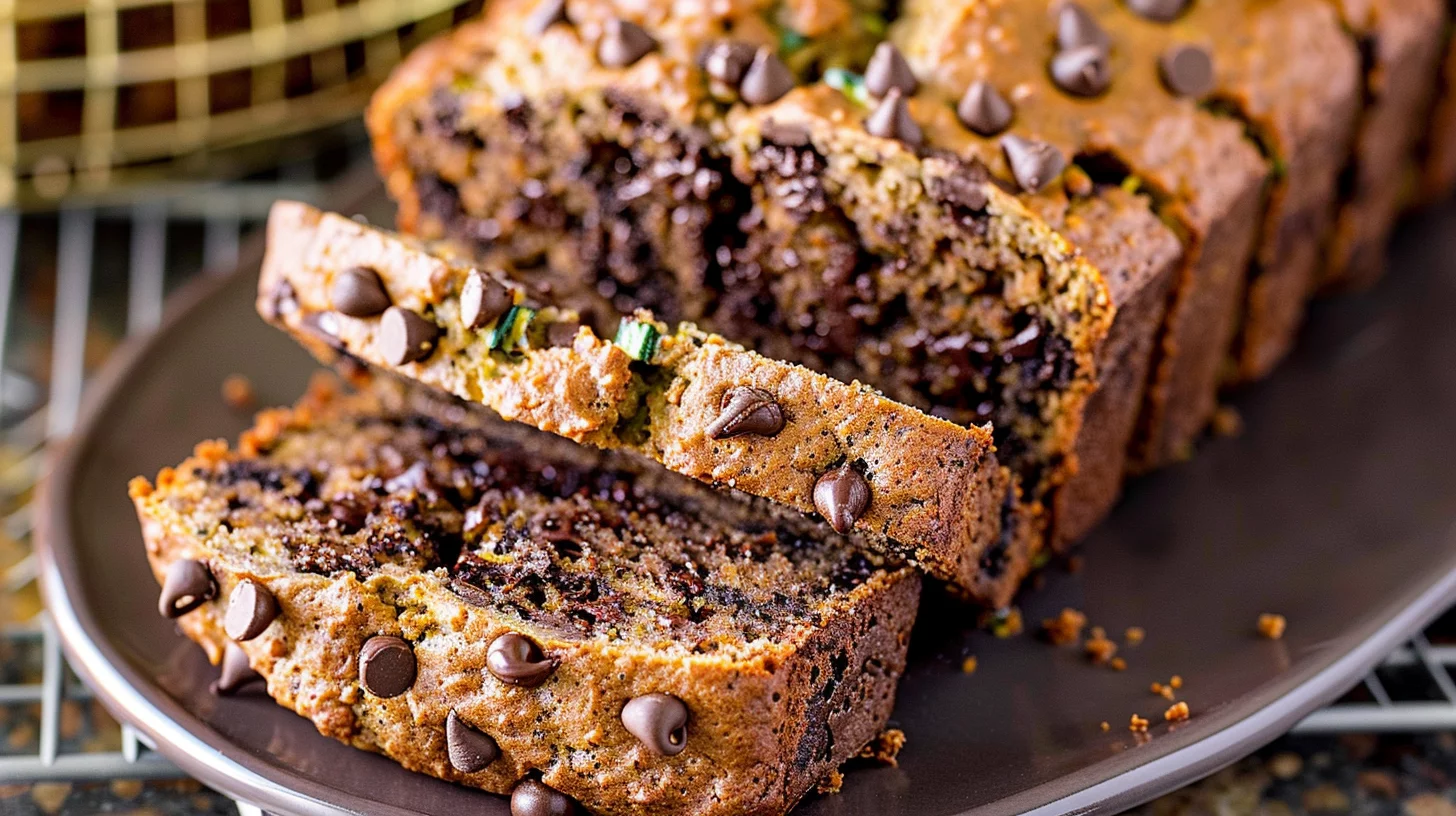 Irresistible Chocolate Chip Zucchini Bread