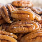 Maple Glazed Roasted Pecans