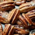 Maple Glazed Roasted Pecans