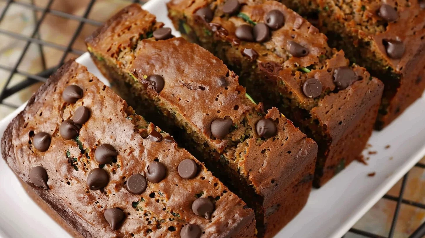 Mom's Perfect Chocolate Chip Zucchini Bread Recipe