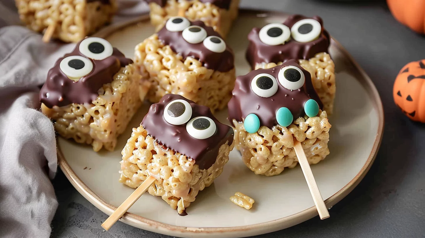 Monster Rice Krispie Treats