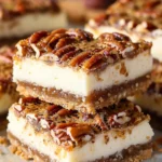 Pecan Pie Cheesecake Bars