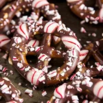 Peppermint Bark Pretzels