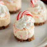 Peppermint Cheesecake Bites