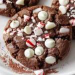 Peppermint Hot Cocoa Cookies