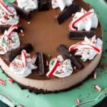 Peppermint Mocha Cheesecake