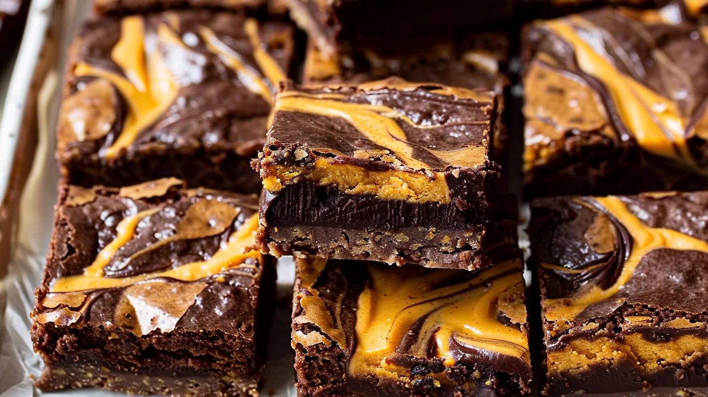 Pumpkin Cheesecake Brownies