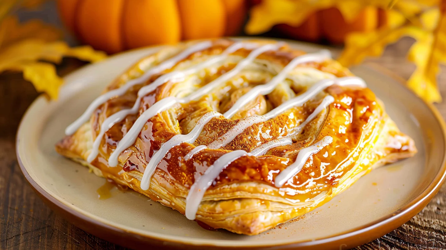 Pumpkin Cream Cheese Danish