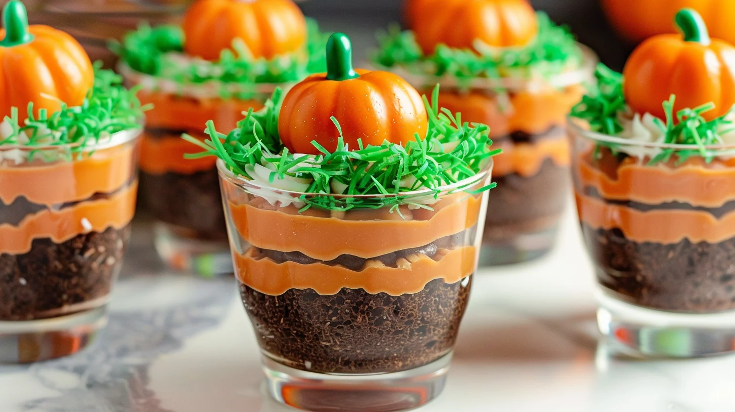 Pumpkin Patch Dirt Cups
