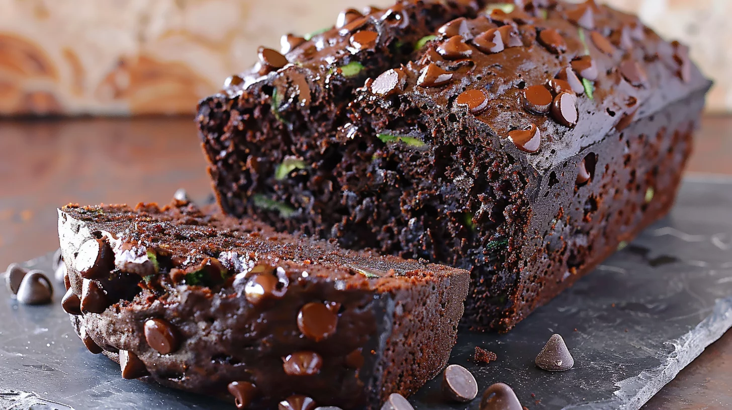 Quick and Moist Chocolate Zucchini Bread