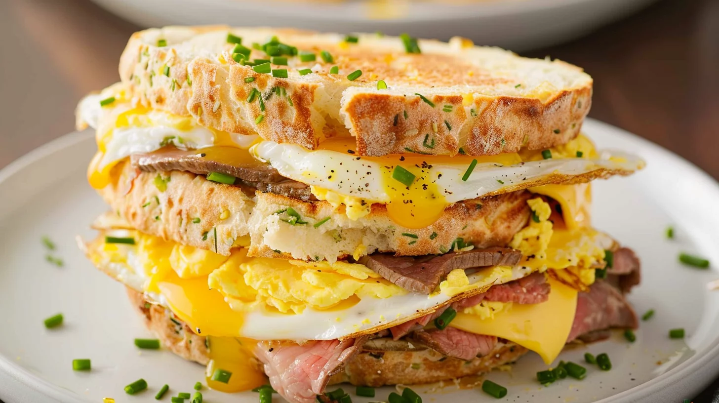 Simple Breakfast Sandwiches