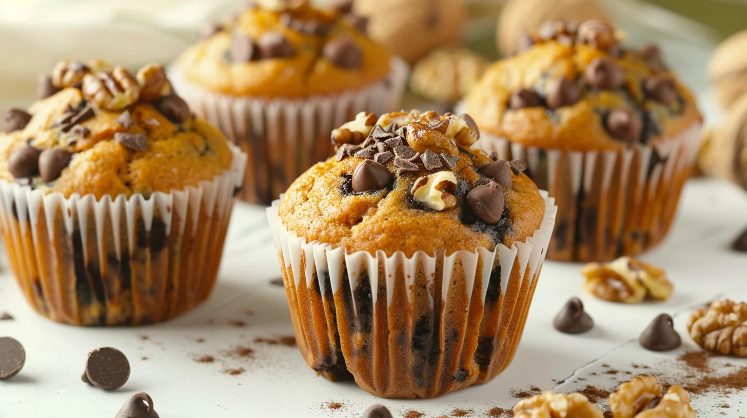 Sneaky Veggies In Decadent Muffins
