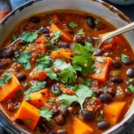 Sweet Potato Black Bean Chili