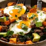 Sweet Potato Breakfast Hash With Eggs