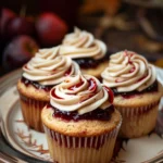 Vampire Bite Cupcakes