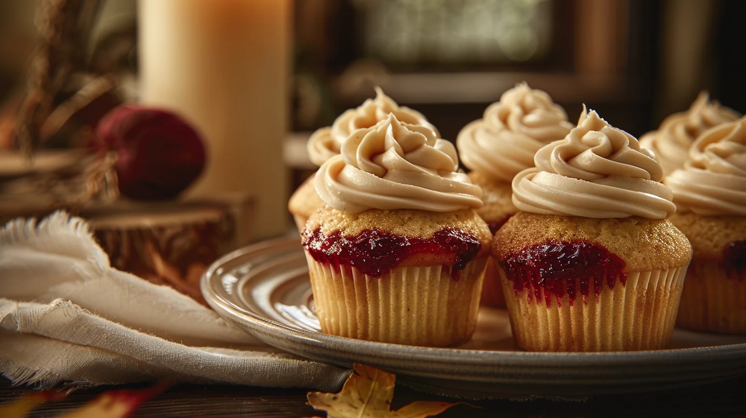 Vampire Bite Cupcakes