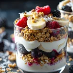 Yogurt Parfaits With Granola and Fruit