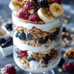 Yogurt Parfaits With Granola and Fruit
