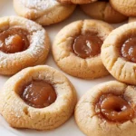 Apple Butter Thumbprint Cookies