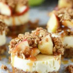 Apple Crisp Cheesecake Cups