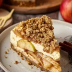 Apple Crumble Cheesecake