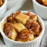 Apple Fritter Bread Pudding