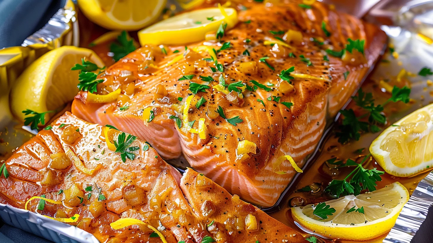 Baked Lemon Salmon