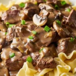 Beef Stroganoff