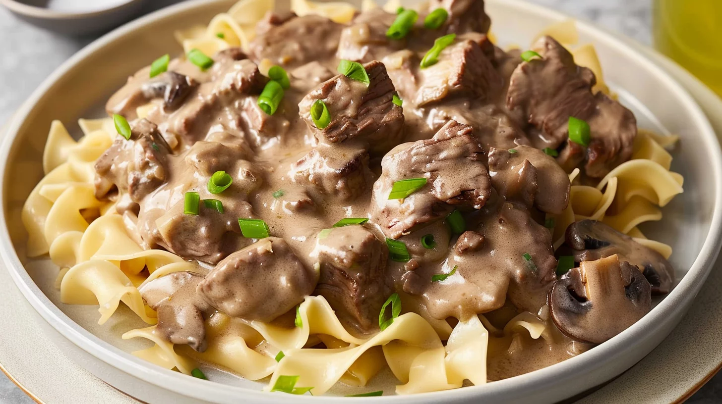 Beef Stroganoff