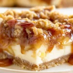 Caramel Apple Cheesecake Bars