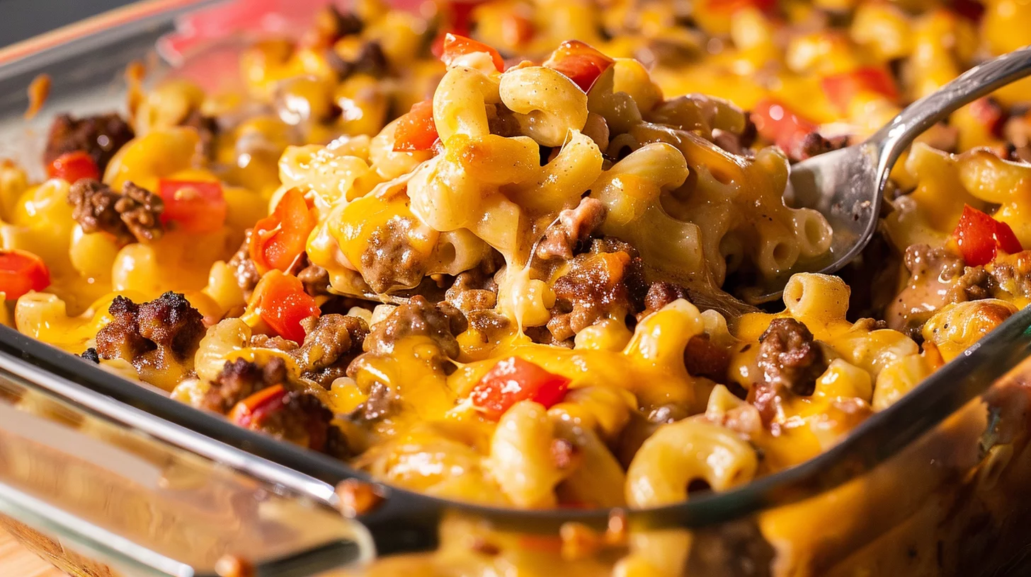 Cheeseburger Casserole