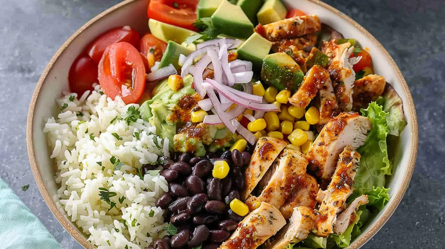 Chicken Burrito Bowls