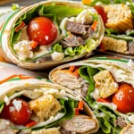 Chicken Caesar Wraps