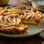 Cinnamon Roll Apple Pie