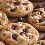 Cranberry Pistachio White Chocolate Cookies
